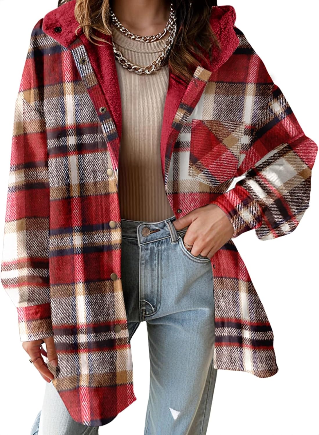 Serova Plaid Jacket