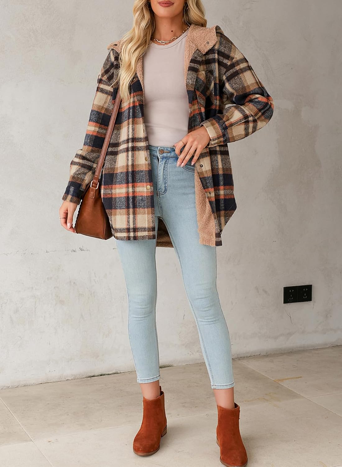 Serova Plaid Jacket