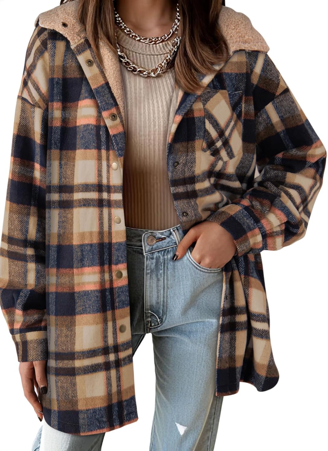 Serova Plaid Jacket