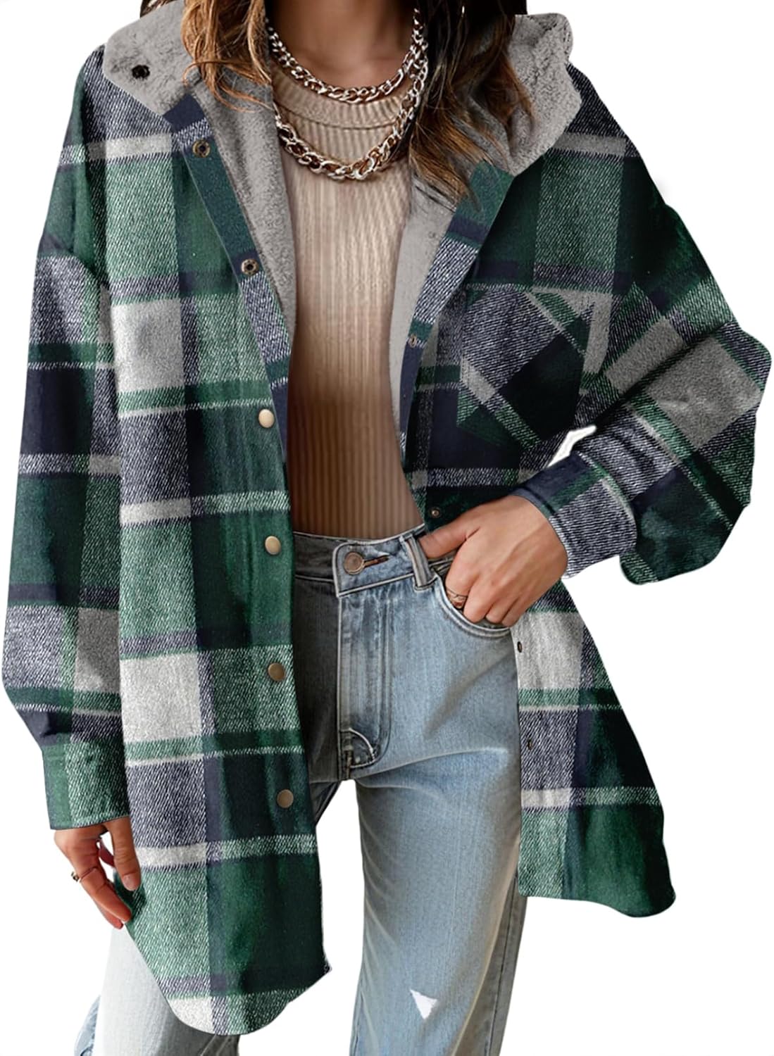 Serova Plaid Jacket