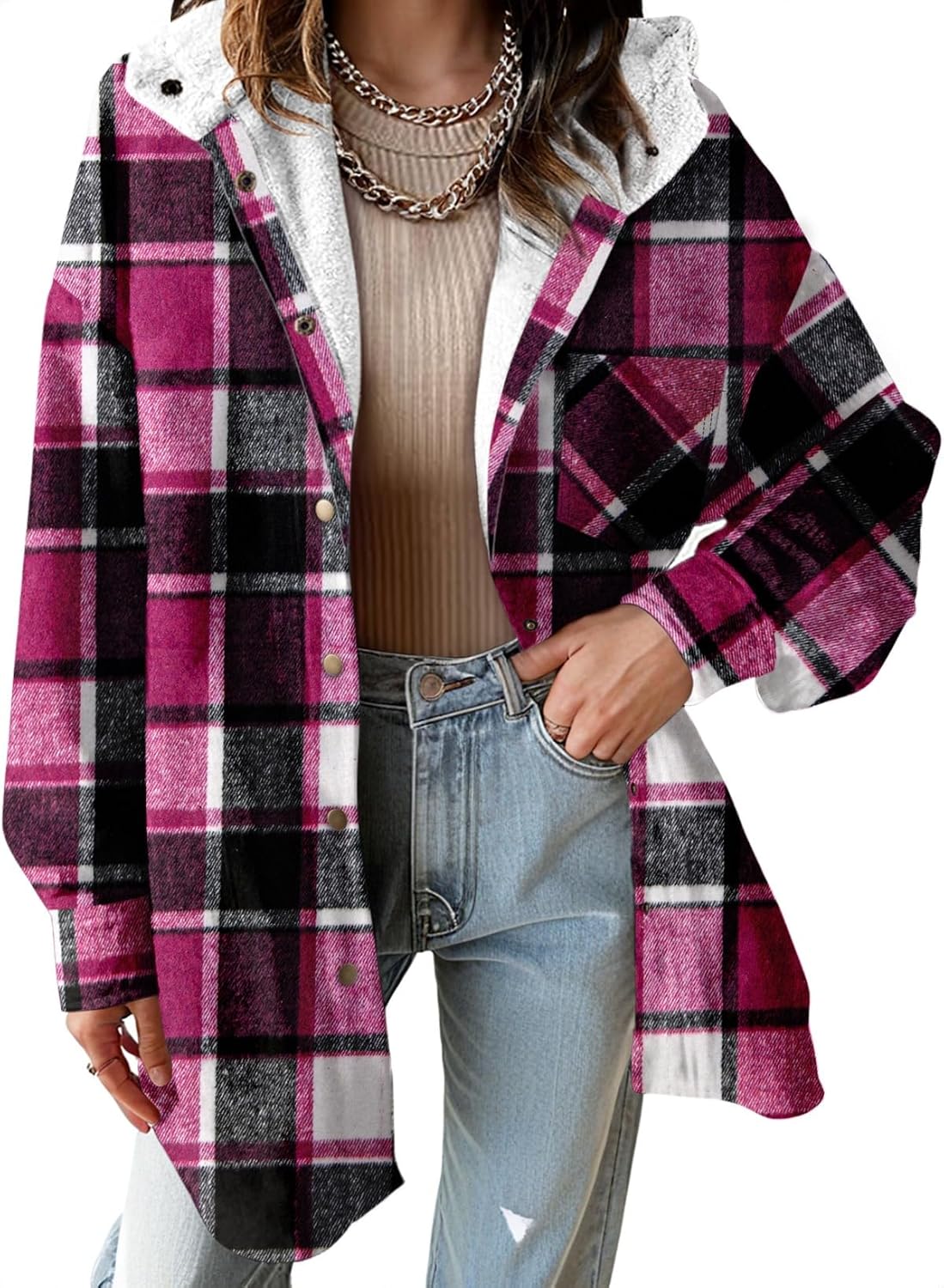 Serova Plaid Jacket