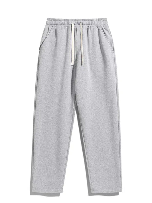 Drawstring Uncuffed Sweatpants