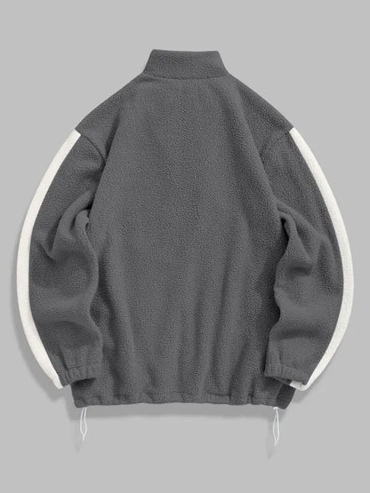 ColorBlock Zip Up Jacket